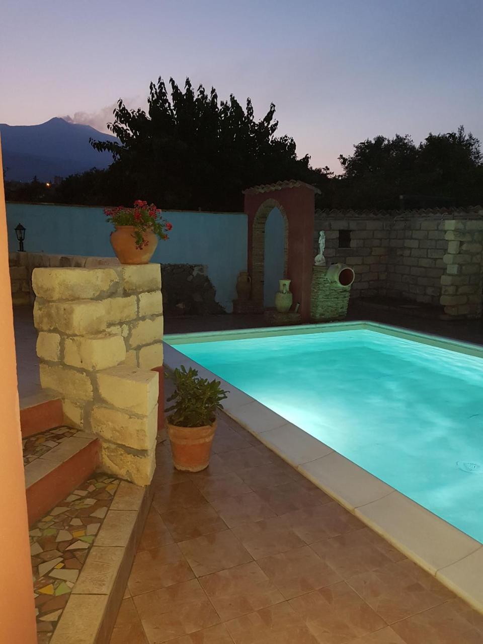 Вилла Original Sicily House Санта-Венерина Экстерьер фото