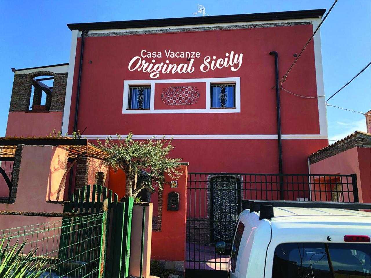 Вилла Original Sicily House Санта-Венерина Экстерьер фото