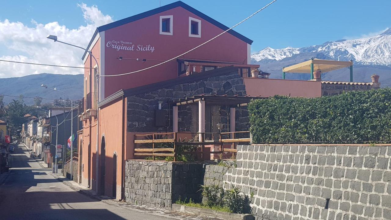 Вилла Original Sicily House Санта-Венерина Экстерьер фото