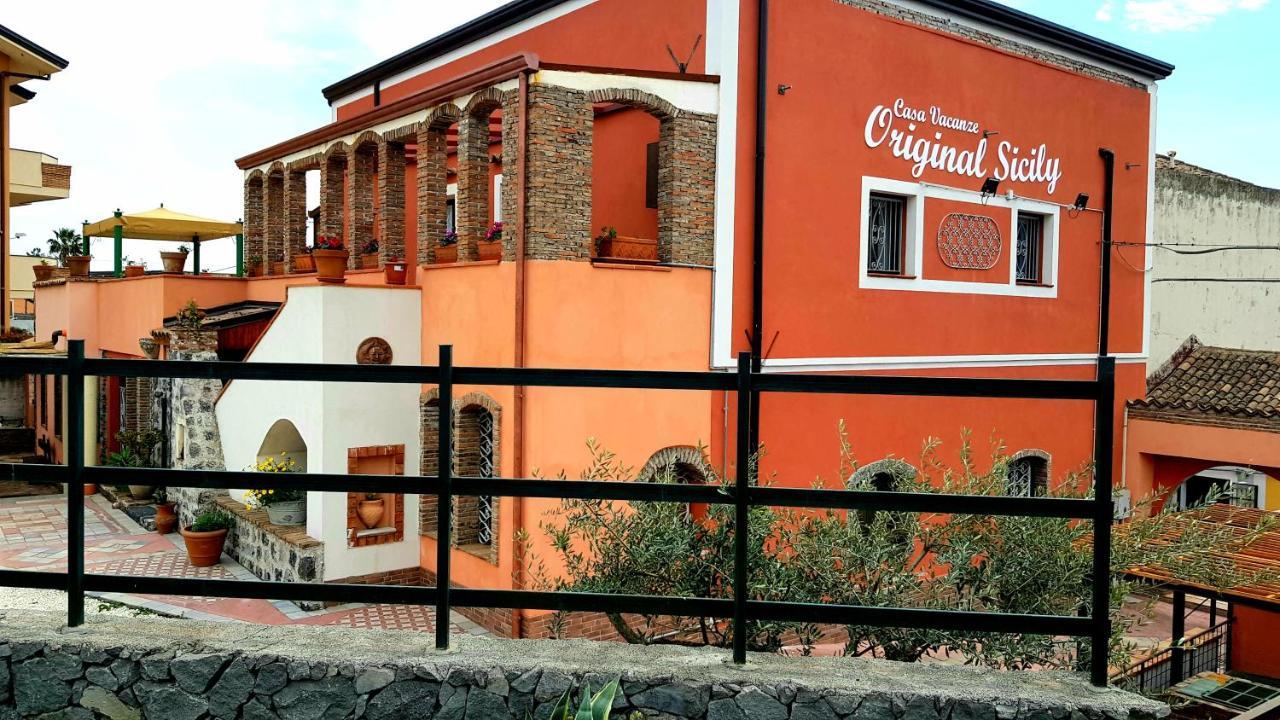 Вилла Original Sicily House Санта-Венерина Экстерьер фото